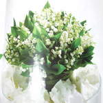 Lily of the valley Handtied Bouquet.